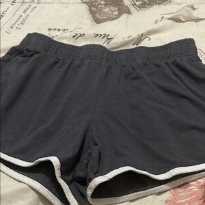 BCG Charcoal Shorts with White Trim
